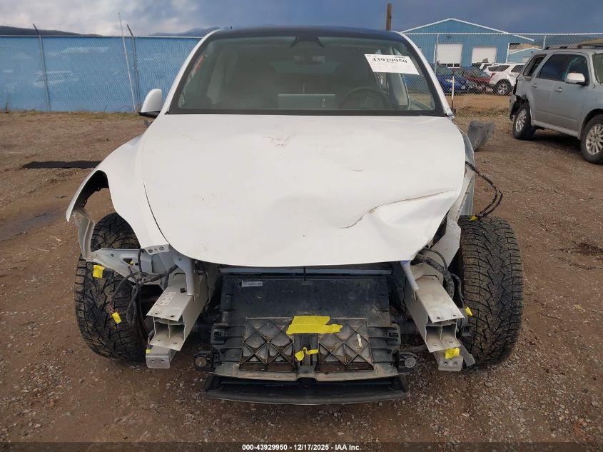 2023 Tesla Model Y Awd/Long Range Dual Motor All-Wheel Drive VIN: 7SAYGDEE8PA145633 Lot: 43929950