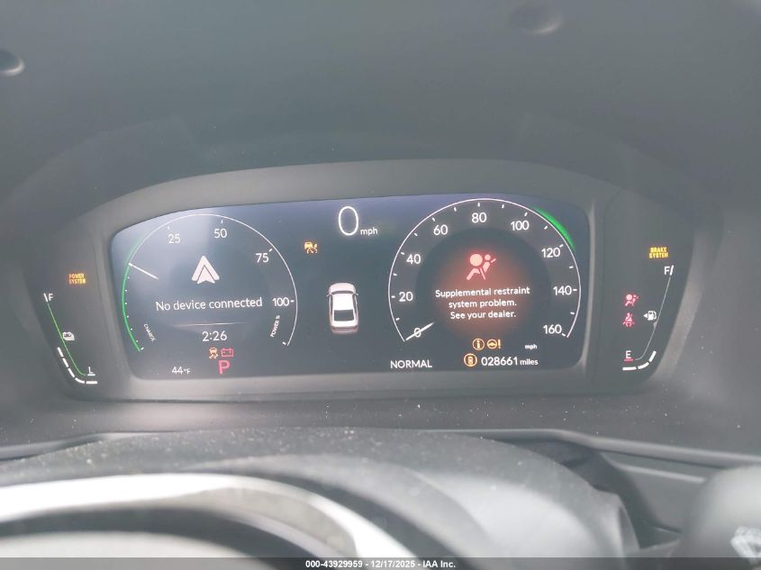 2024 Honda Accord Touring Hybrid VIN: 1HGCY2F88RA013053 Lot: 43929959