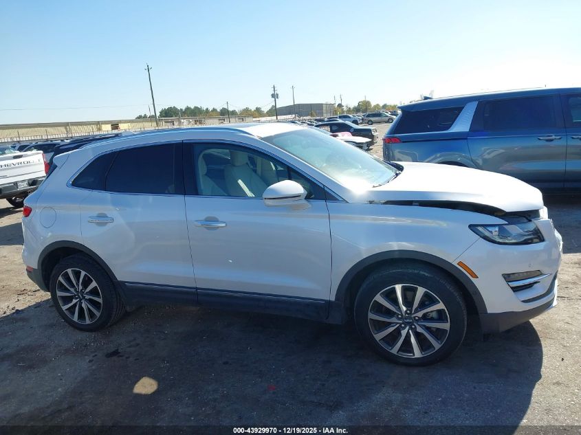 2019 Lincoln Mkc Reserve VIN: 5LMTJ3DH8KUL31599 Lot: 43929970
