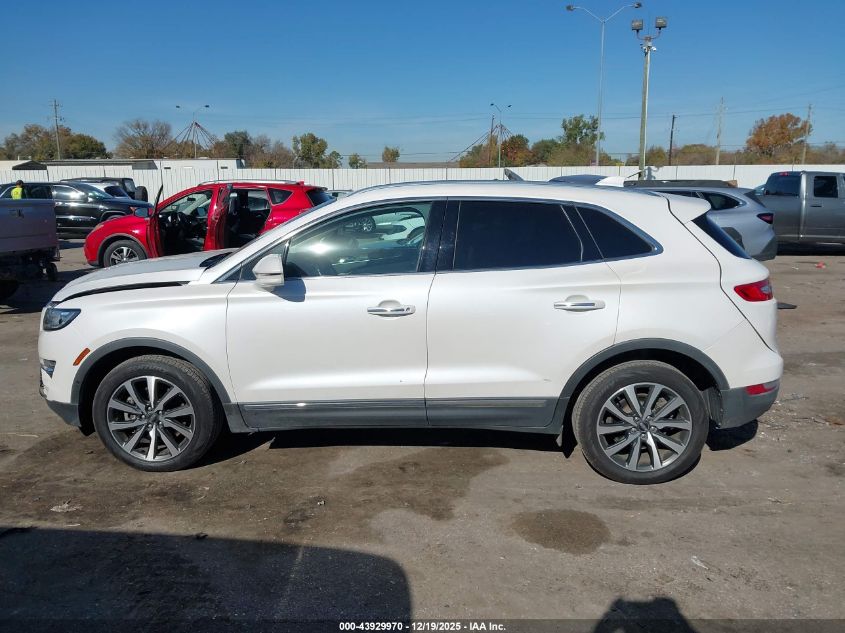 2019 Lincoln Mkc Reserve VIN: 5LMTJ3DH8KUL31599 Lot: 43929970
