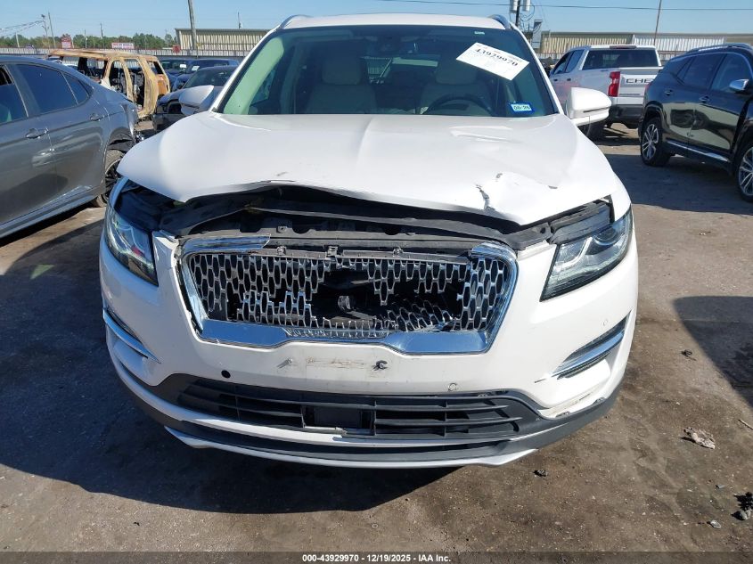 2019 Lincoln Mkc Reserve VIN: 5LMTJ3DH8KUL31599 Lot: 43929970