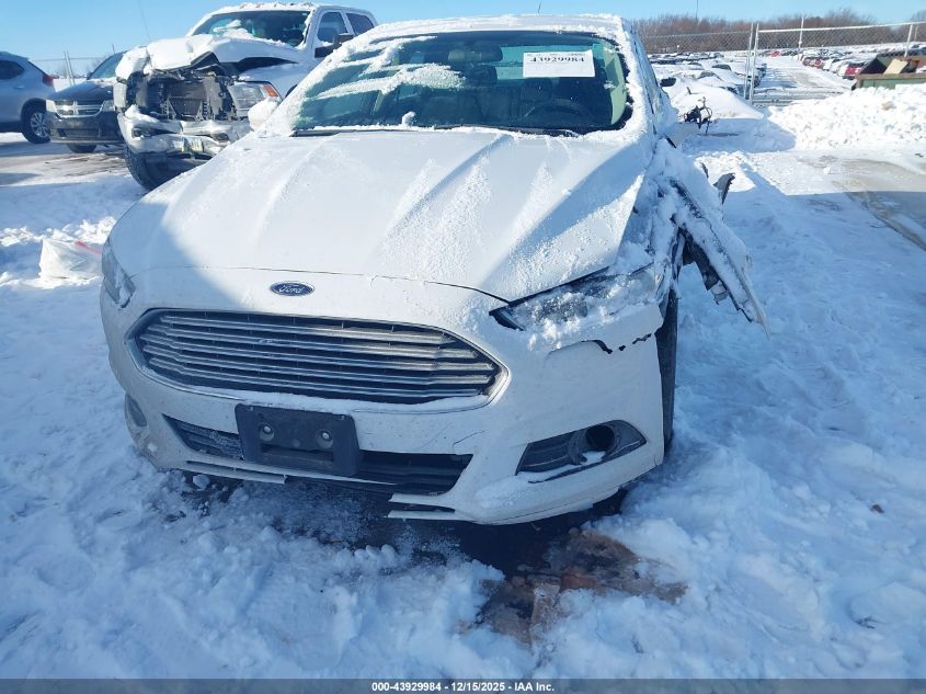 2016 Ford Fusion Se VIN: 3FA6P0HD6GR232681 Lot: 43929984