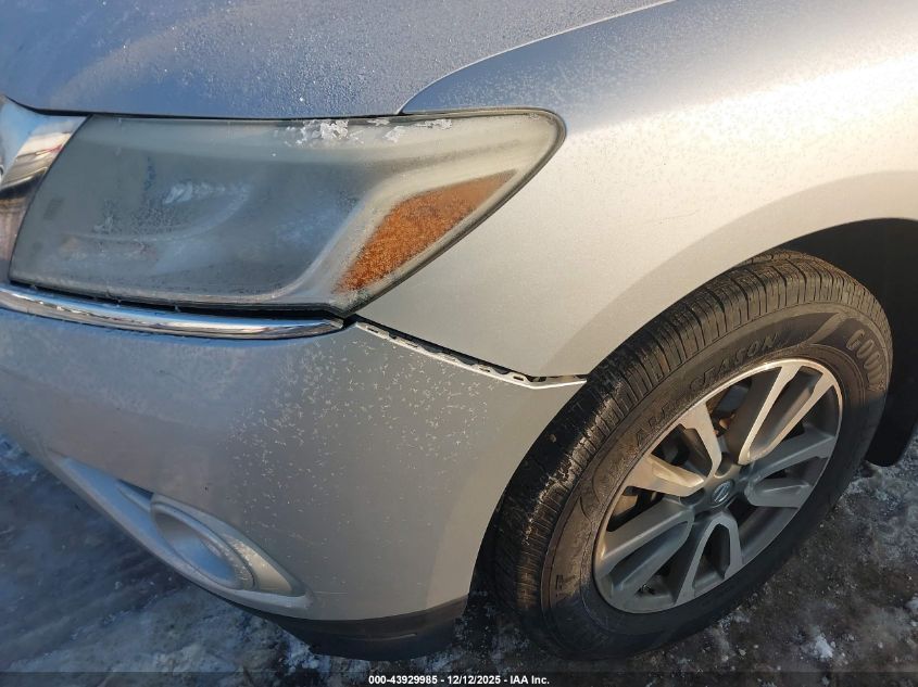 2014 Nissan Pathfinder Sv VIN: 5N1AR2MM8EC625587 Lot: 43929985