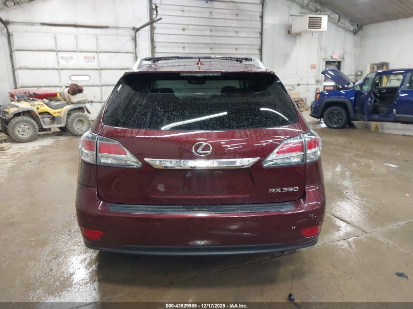 2014 Lexus Rx 350 VIN: 2T2ZK1BA7EC136230 Lot: 43929986