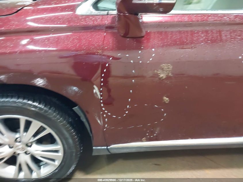 2014 Lexus Rx 350 VIN: 2T2ZK1BA7EC136230 Lot: 43929986