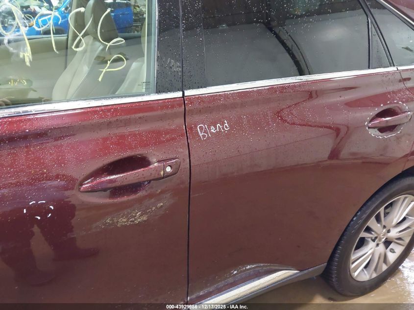 2014 Lexus Rx 350 VIN: 2T2ZK1BA7EC136230 Lot: 43929986