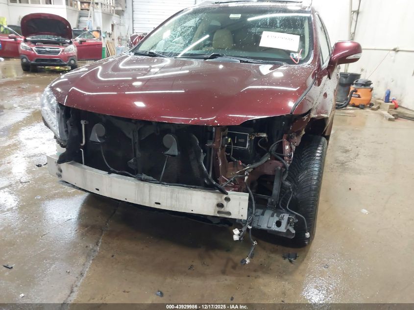 2014 Lexus Rx 350 VIN: 2T2ZK1BA7EC136230 Lot: 43929986