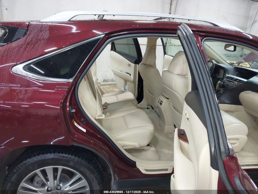 2014 Lexus Rx 350 VIN: 2T2ZK1BA7EC136230 Lot: 43929986