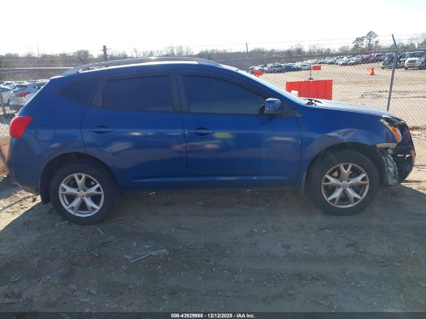 2009 Nissan Rogue Sl VIN: JN8AS58T89W059211 Lot: 43929988