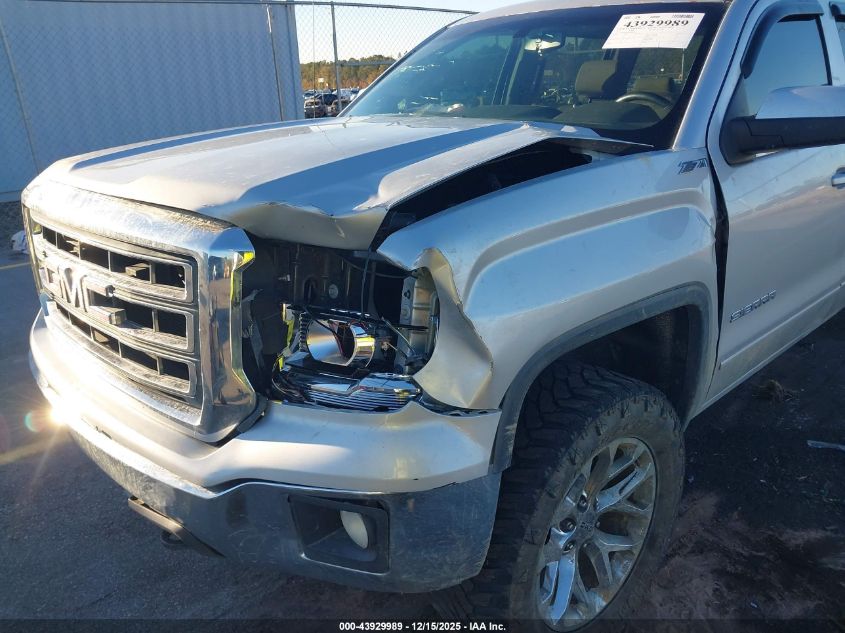 2015 GMC Sierra 1500 Sle VIN: 3GTP1UEC9FG286439 Lot: 43929989