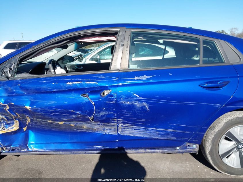 2019 Hyundai Ioniq Hybrid Blue VIN: KMHC65LC5KU113612 Lot: 43929992