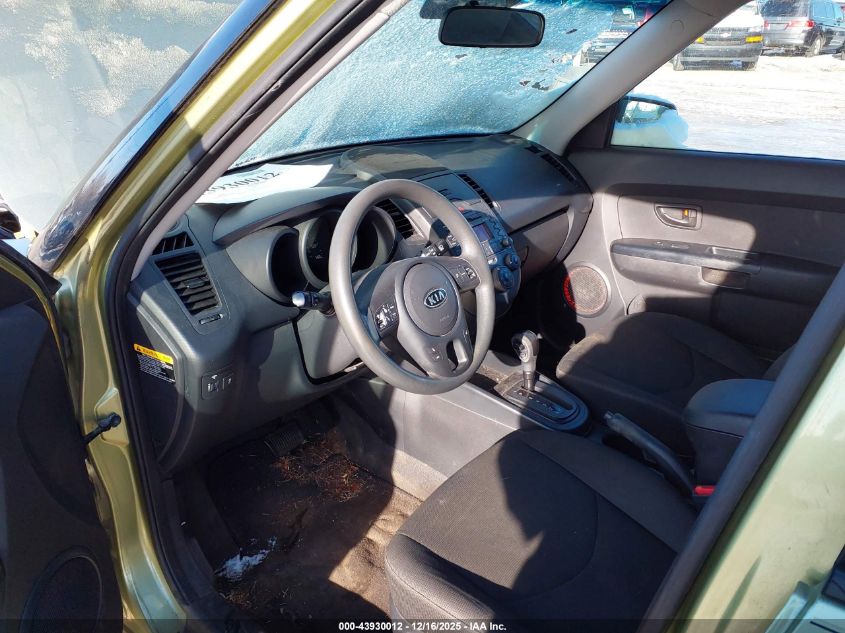 2010 Kia Soul + VIN: KNDJT2A2XA7062358 Lot: 43930012