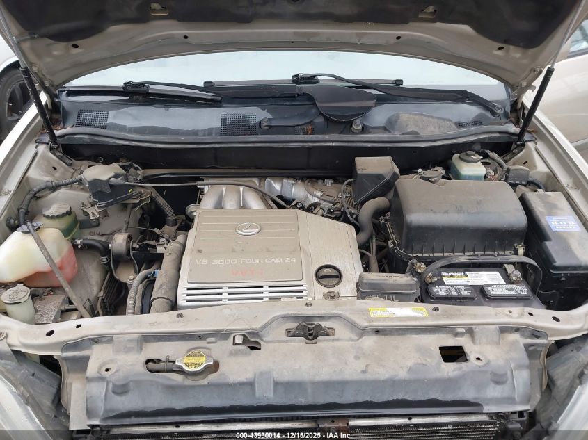 2000 Lexus Rx 300 VIN: JT6HF10U6Y0117367 Lot: 43930014