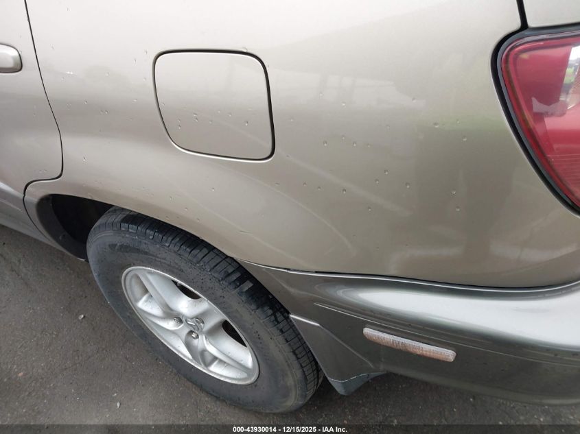 2000 Lexus Rx 300 VIN: JT6HF10U6Y0117367 Lot: 43930014