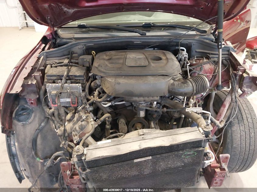 2019 Dodge Durango Sxt Awd VIN: 1C4RDJAG3KC585543 Lot: 43930017