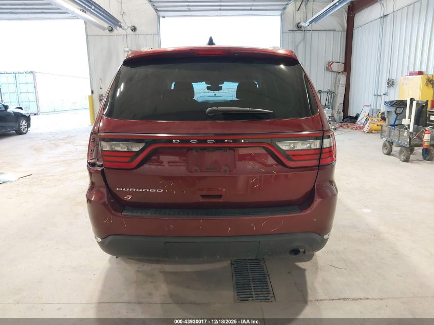 2019 Dodge Durango Sxt Awd VIN: 1C4RDJAG3KC585543 Lot: 43930017