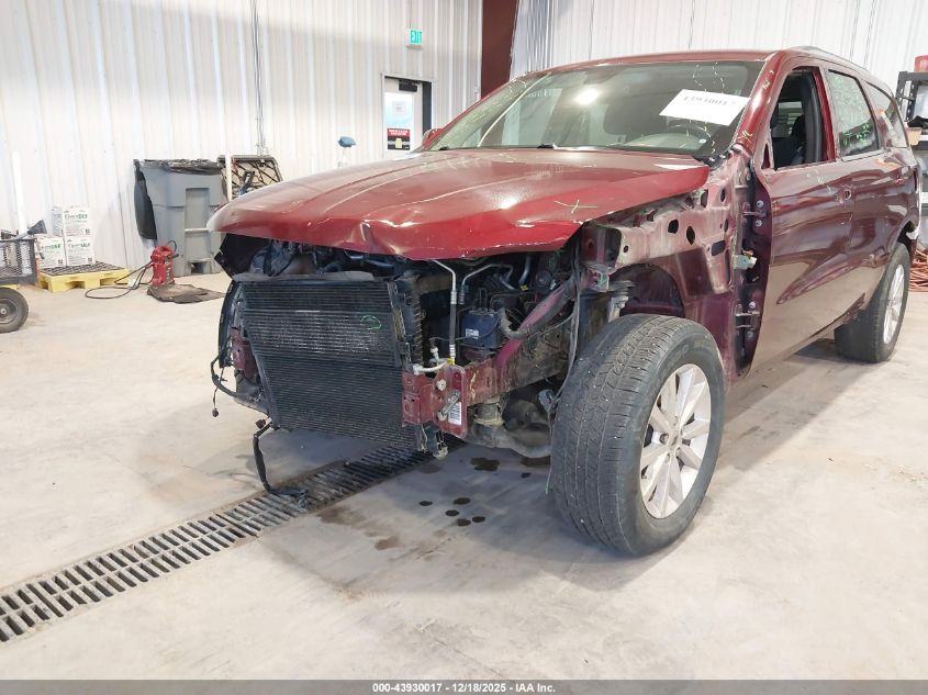 2019 Dodge Durango Sxt Awd VIN: 1C4RDJAG3KC585543 Lot: 43930017