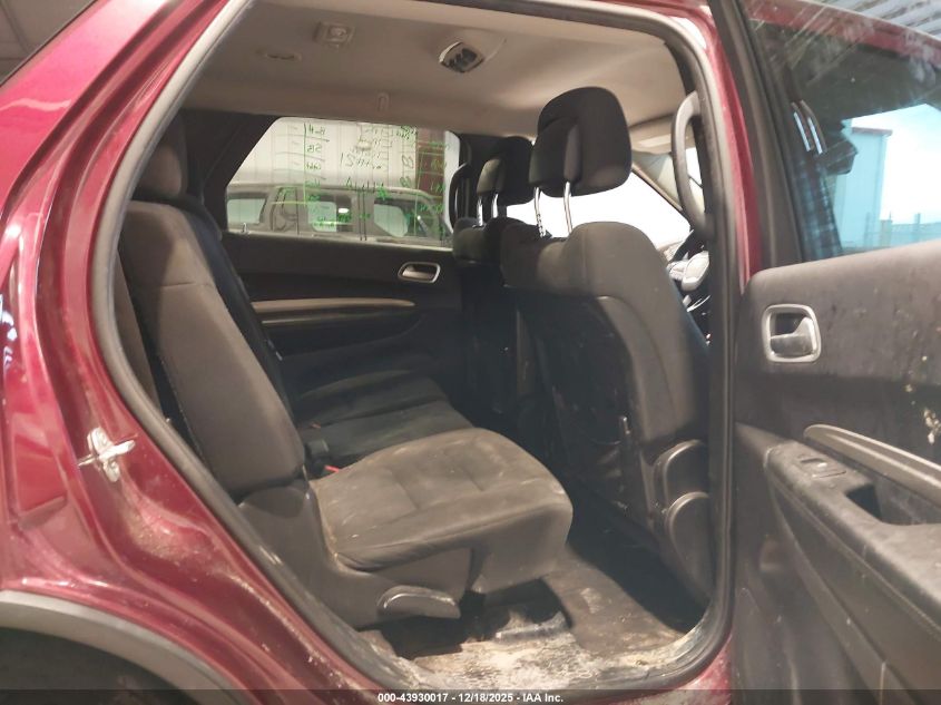 2019 Dodge Durango Sxt Awd VIN: 1C4RDJAG3KC585543 Lot: 43930017