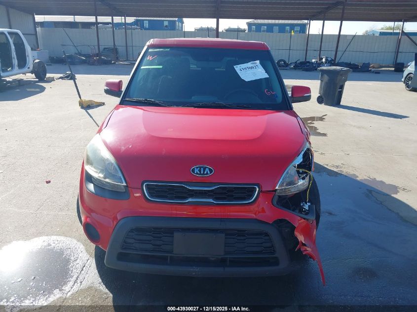 2012 Kia Soul + VIN: KNDJT2A69C7356386 Lot: 43930027