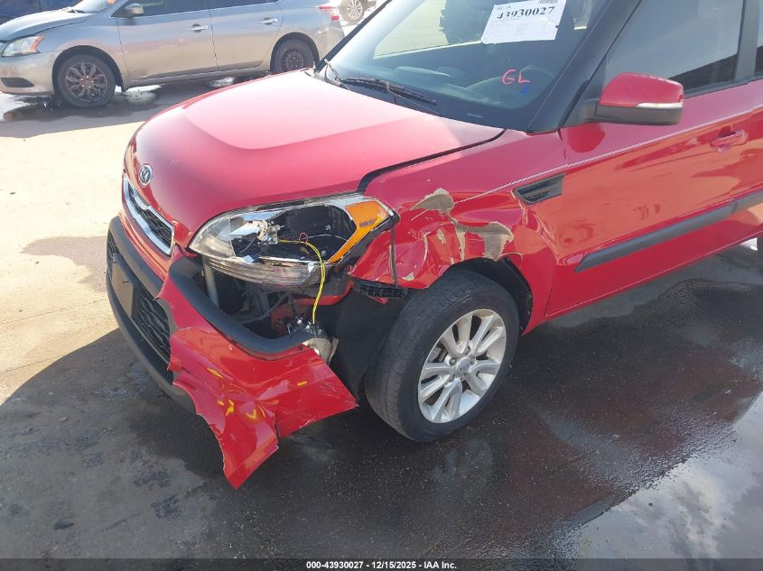 2012 Kia Soul + VIN: KNDJT2A69C7356386 Lot: 43930027