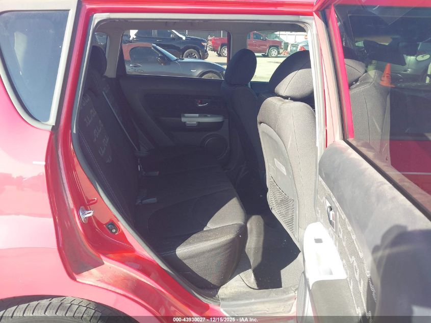 2012 Kia Soul + VIN: KNDJT2A69C7356386 Lot: 43930027