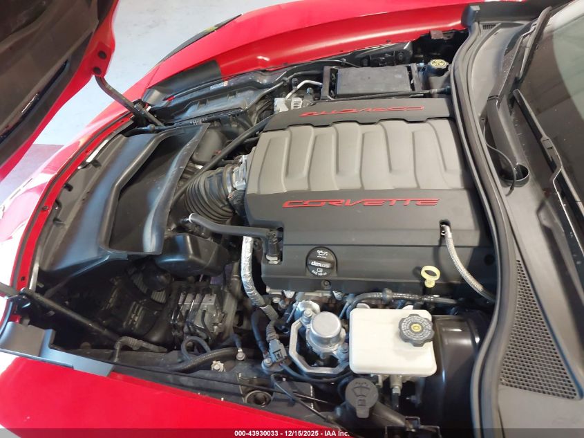 2014 Chevrolet Corvette Stingray VIN: 1G1YF2D72E5110376 Lot: 43930033