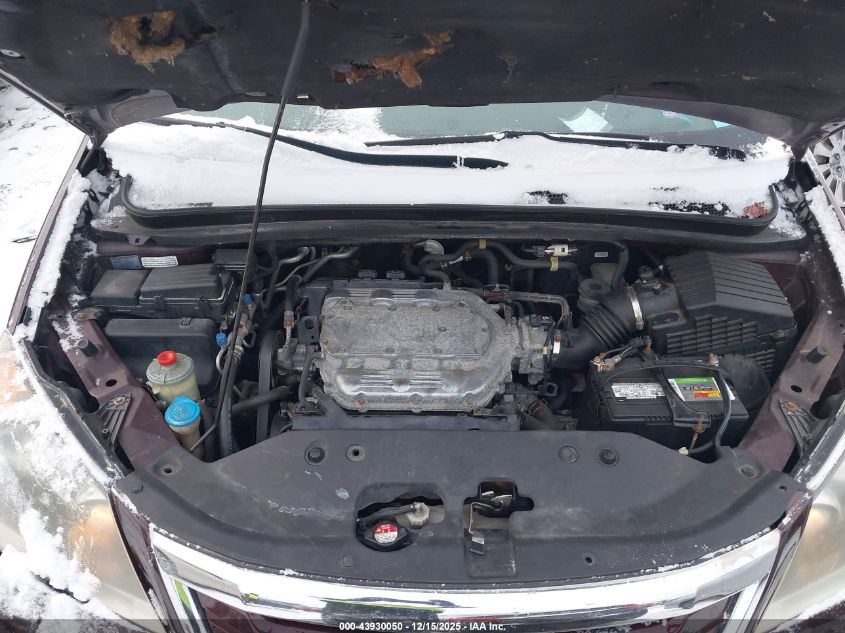 2009 Honda Odyssey Ex-L VIN: 5FNRL38759B006201 Lot: 43930050