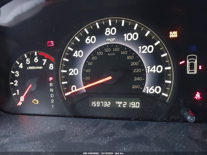 2009 Honda Odyssey Ex-L VIN: 5FNRL38759B006201 Lot: 43930050