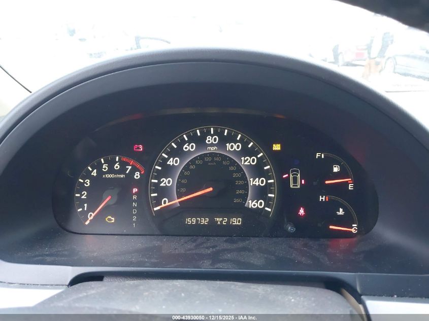 2009 Honda Odyssey Ex-L VIN: 5FNRL38759B006201 Lot: 43930050