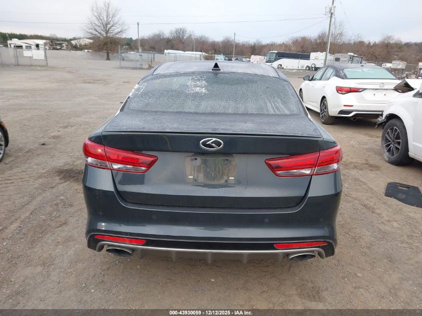 2016 Kia Optima Sxl Turbo VIN: 5XXGV4L20GG092479 Lot: 43930059