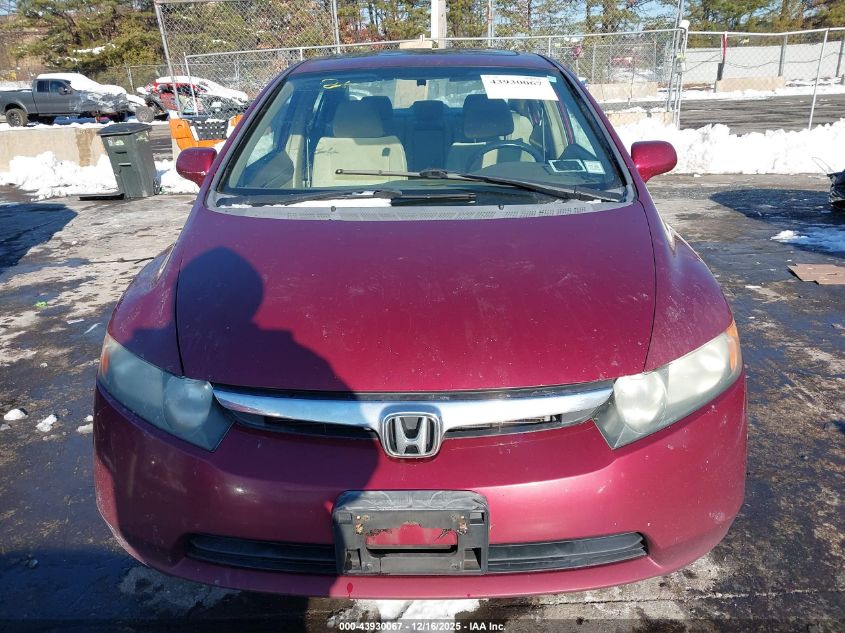 2008 Honda Civic Ex VIN: 1HGFA16818L042554 Lot: 43930067