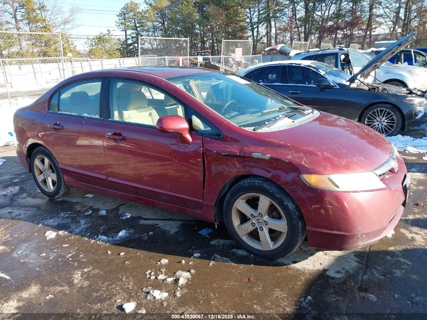 2008 Honda Civic Ex VIN: 1HGFA16818L042554 Lot: 43930067