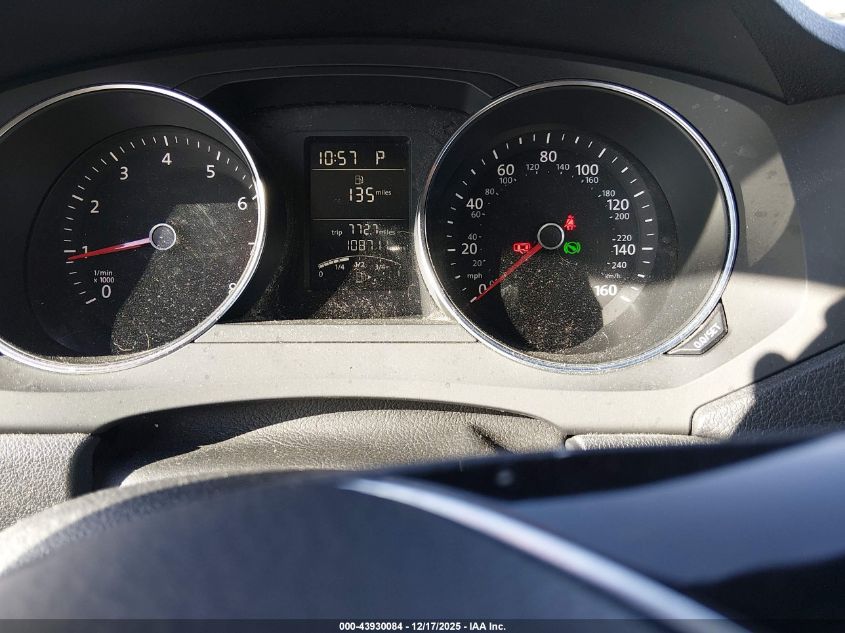 2017 Volkswagen Jetta 1.4T S VIN: 3VW2B7AJ9HM288657 Lot: 43930084