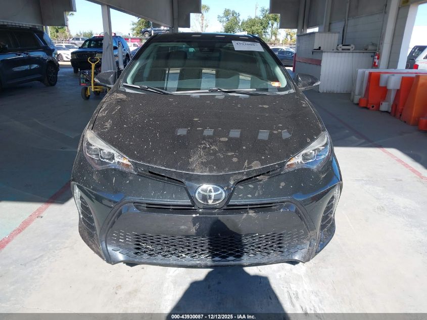 2017 Toyota Corolla Se VIN: 5YFBURHEXHP652837 Lot: 43930087