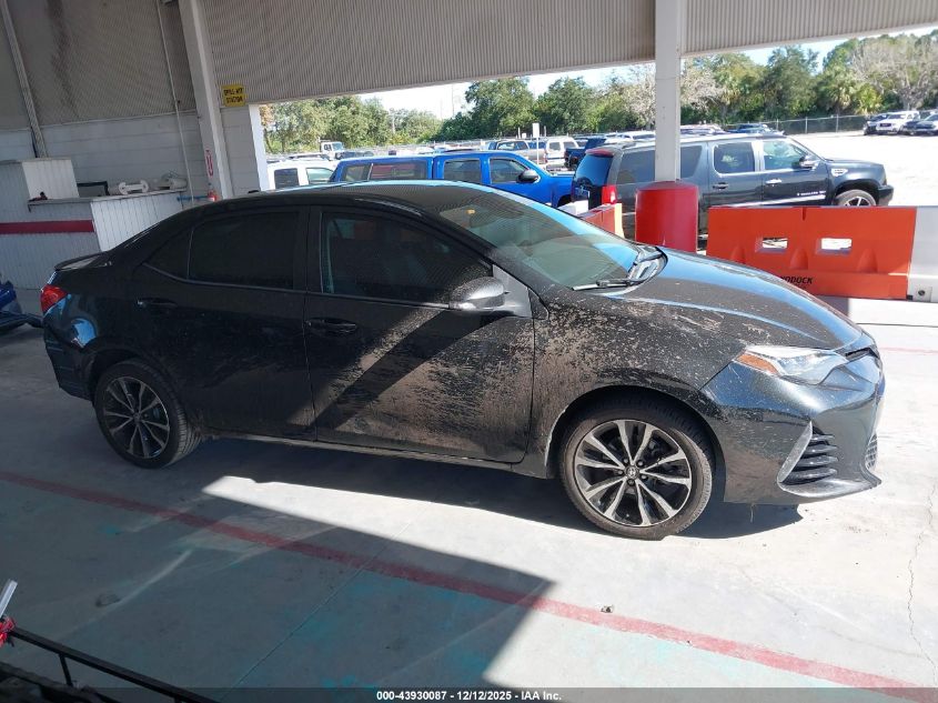 2017 Toyota Corolla Se VIN: 5YFBURHEXHP652837 Lot: 43930087