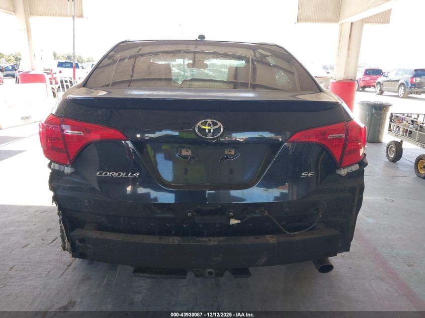 2017 Toyota Corolla Se VIN: 5YFBURHEXHP652837 Lot: 43930087
