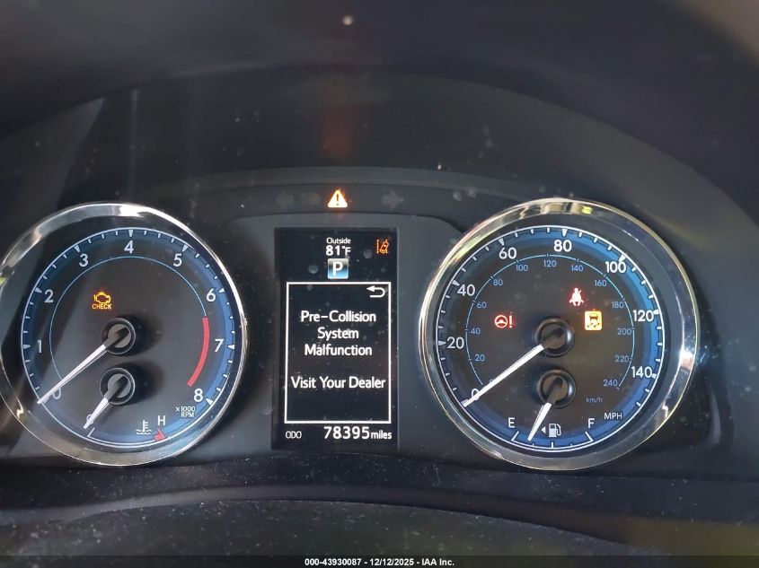 2017 Toyota Corolla Se VIN: 5YFBURHEXHP652837 Lot: 43930087