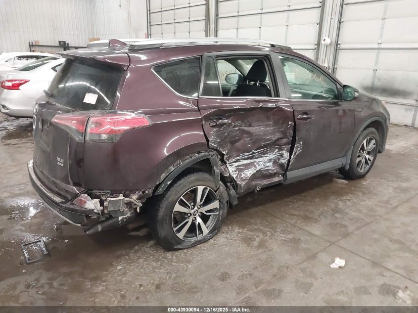 2018 Toyota Rav4 Xle VIN: 2T3RFREV7JW723162 Lot: 43930094