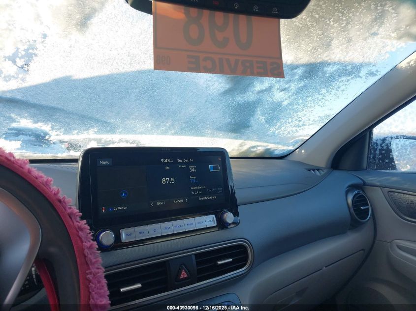 2021 Hyundai Kona Electric Ultimate VIN: KM8K53AG1MU100268 Lot: 43930098