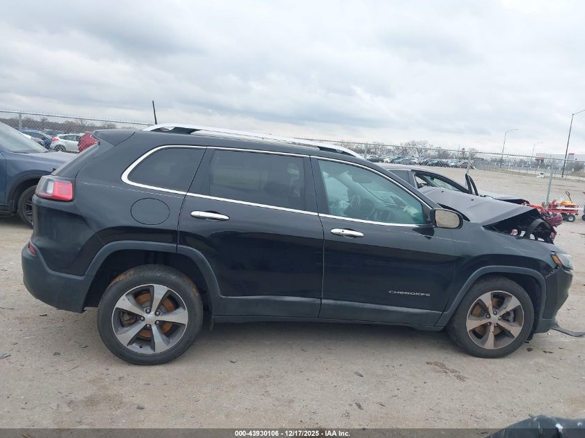 2019 Jeep Cherokee Limited Fwd VIN: 1C4PJLDX6KD273153 Lot: 43930106