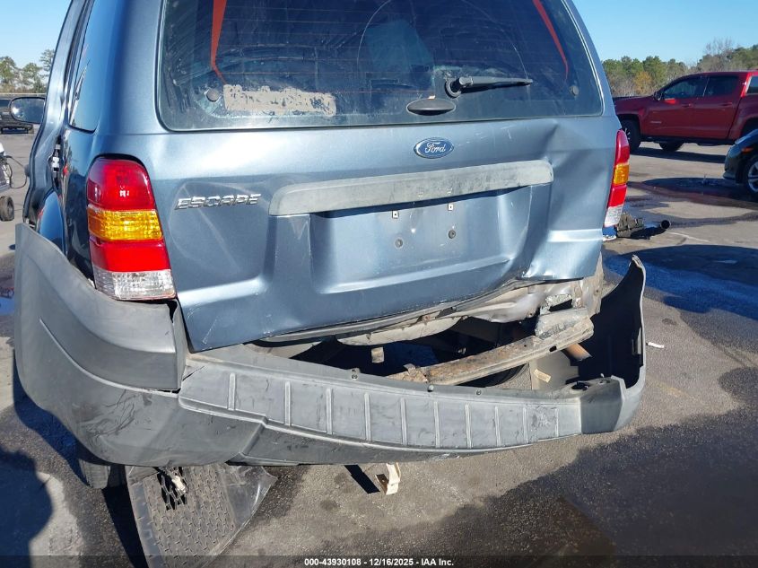 2005 Ford Escape Xls VIN: 1FMYU92Z35KD99355 Lot: 43930108
