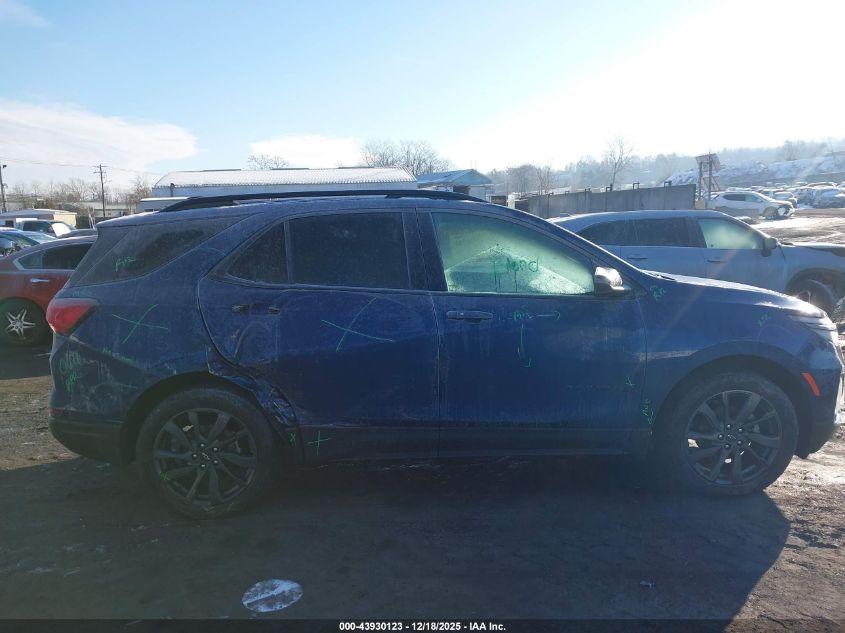 2022 Chevrolet Equinox Awd Rs VIN: 2GNAXWEV6N6114405 Lot: 43930123