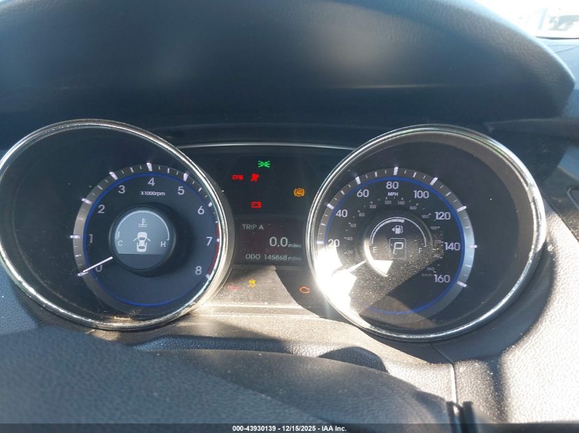 2011 Hyundai Sonata Limited VIN: 5NPEC4AC1BH126709 Lot: 43930139