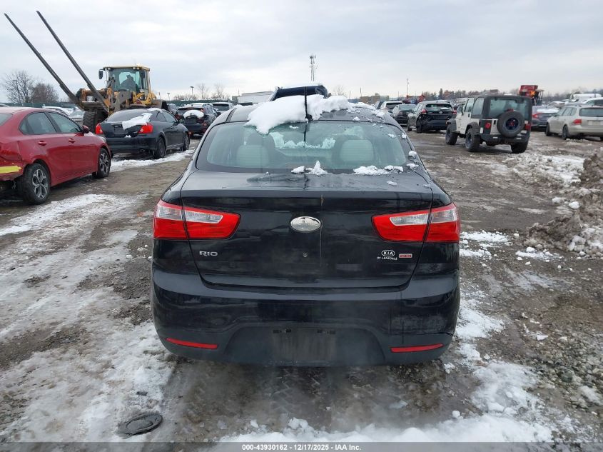 2013 Kia Rio Lx VIN: KNADM4A34D6215421 Lot: 43930162