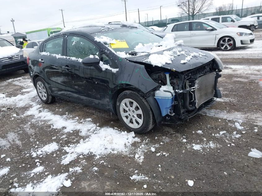 2013 Kia Rio Lx VIN: KNADM4A34D6215421 Lot: 43930162