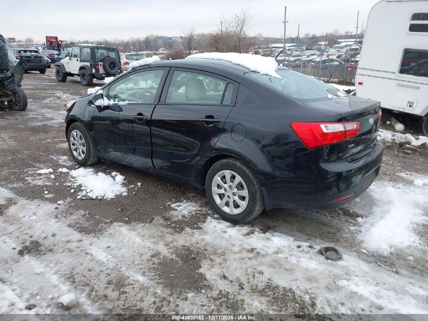 2013 Kia Rio Lx VIN: KNADM4A34D6215421 Lot: 43930162