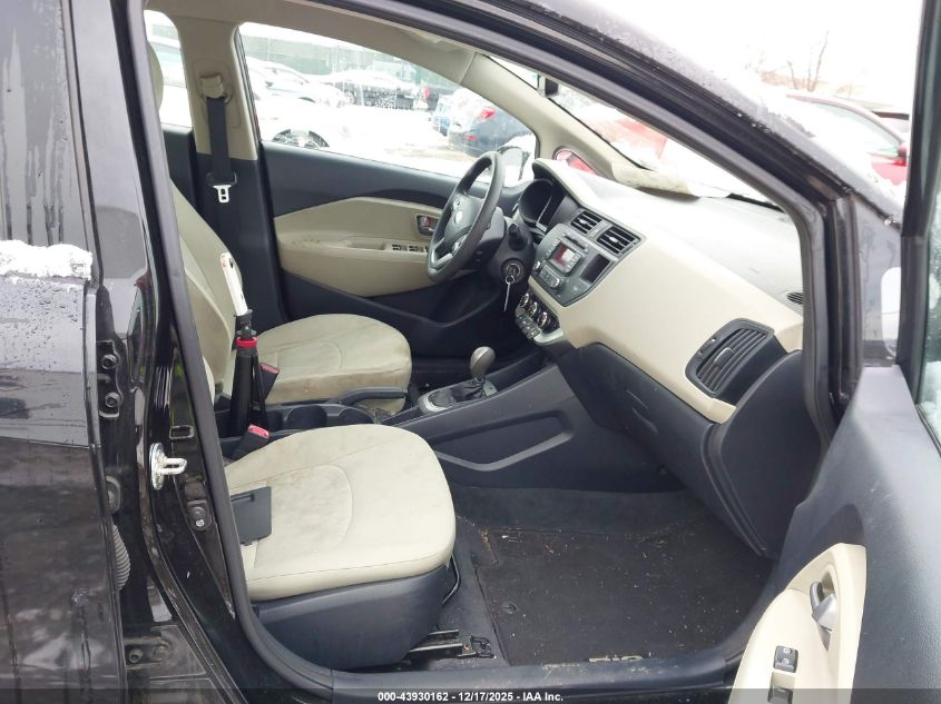 2013 Kia Rio Lx VIN: KNADM4A34D6215421 Lot: 43930162