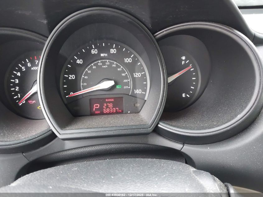 2013 Kia Rio Lx VIN: KNADM4A34D6215421 Lot: 43930162