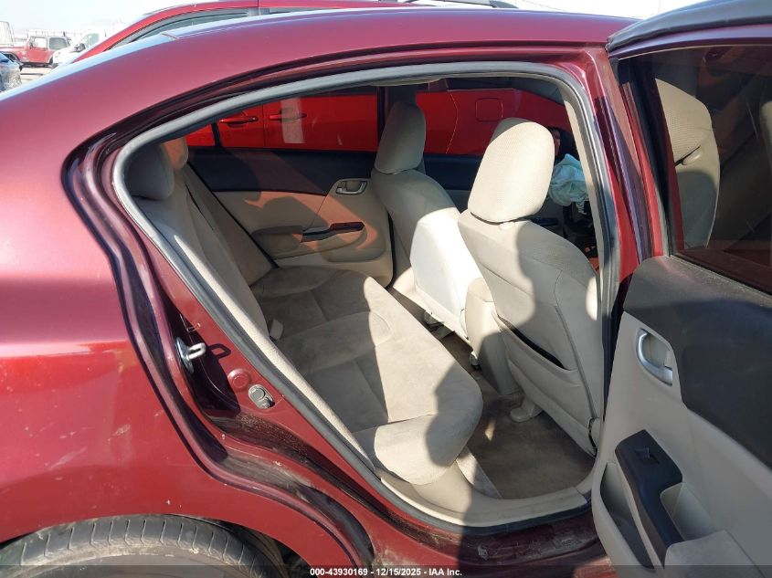 2012 Honda Civic Lx VIN: 19XFB2F50CE344362 Lot: 43930169