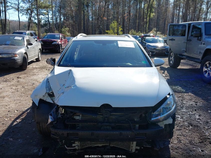 2018 Volkswagen Golf Sportwagen Tsi Sel VIN: 3VWL17AU9JM762159 Lot: 43930174